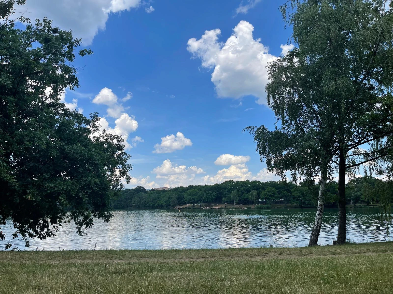 Blick über den See